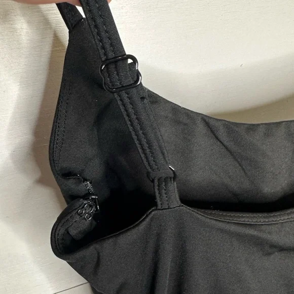 White Fox Boutique Black Athleisure Flare Jumpsuit Women's - Size Small - Picture 5 of 8